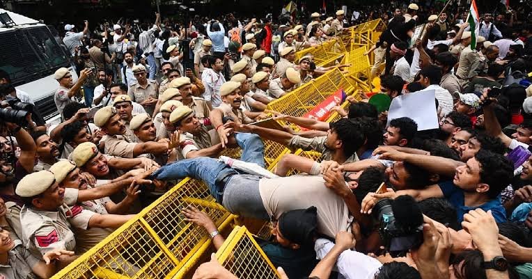 CJP Protest Jantar Mantar Delhi